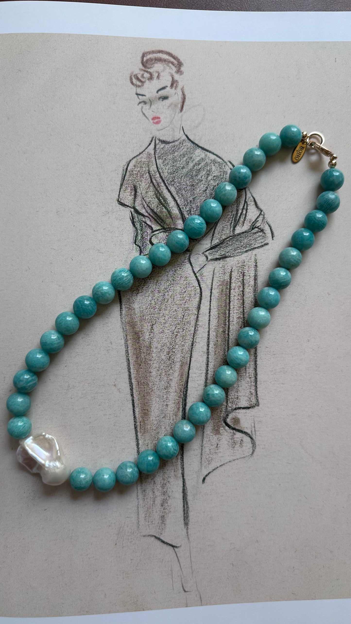 Amazonita pearl