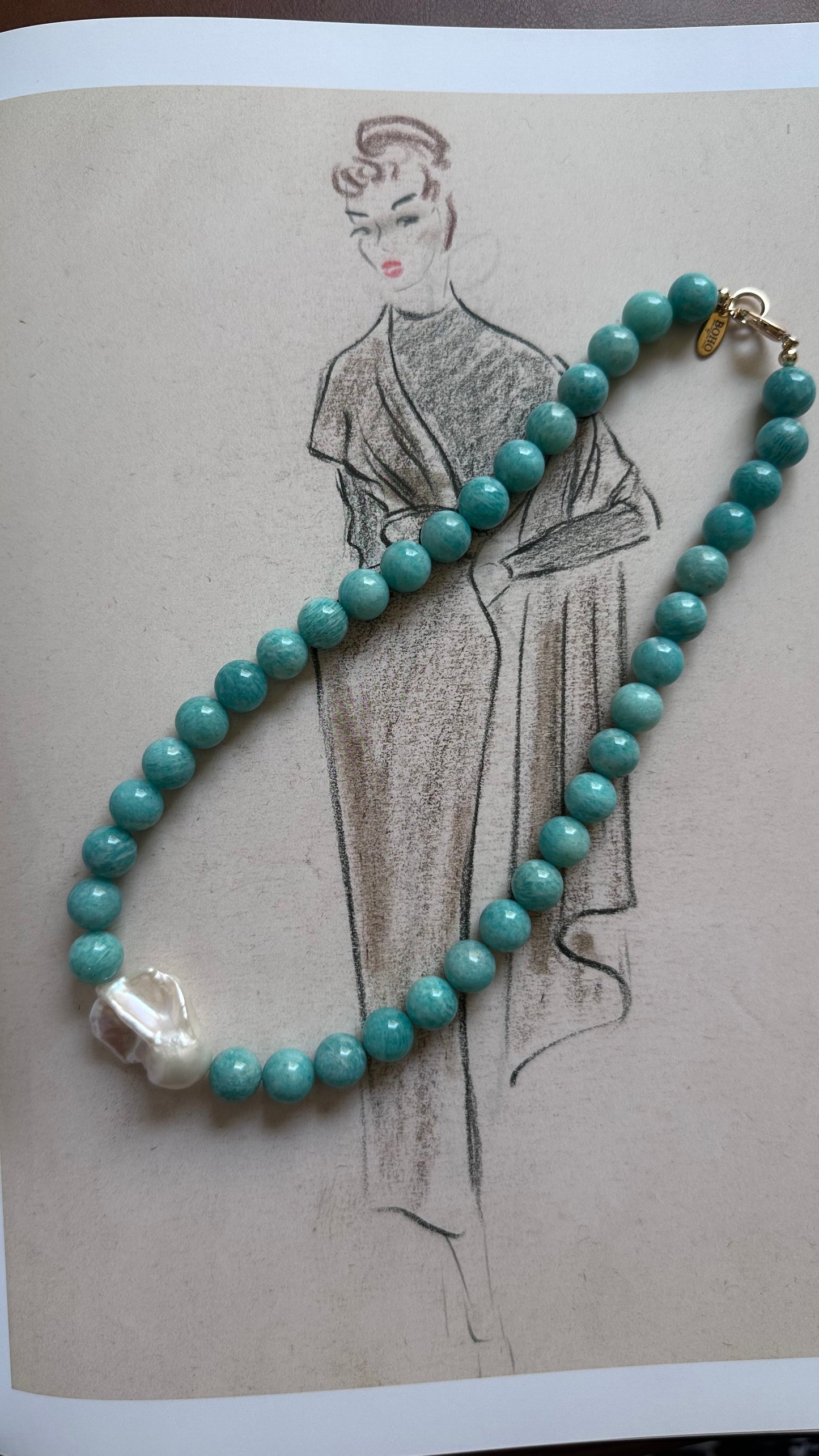 Amazonita pearl
