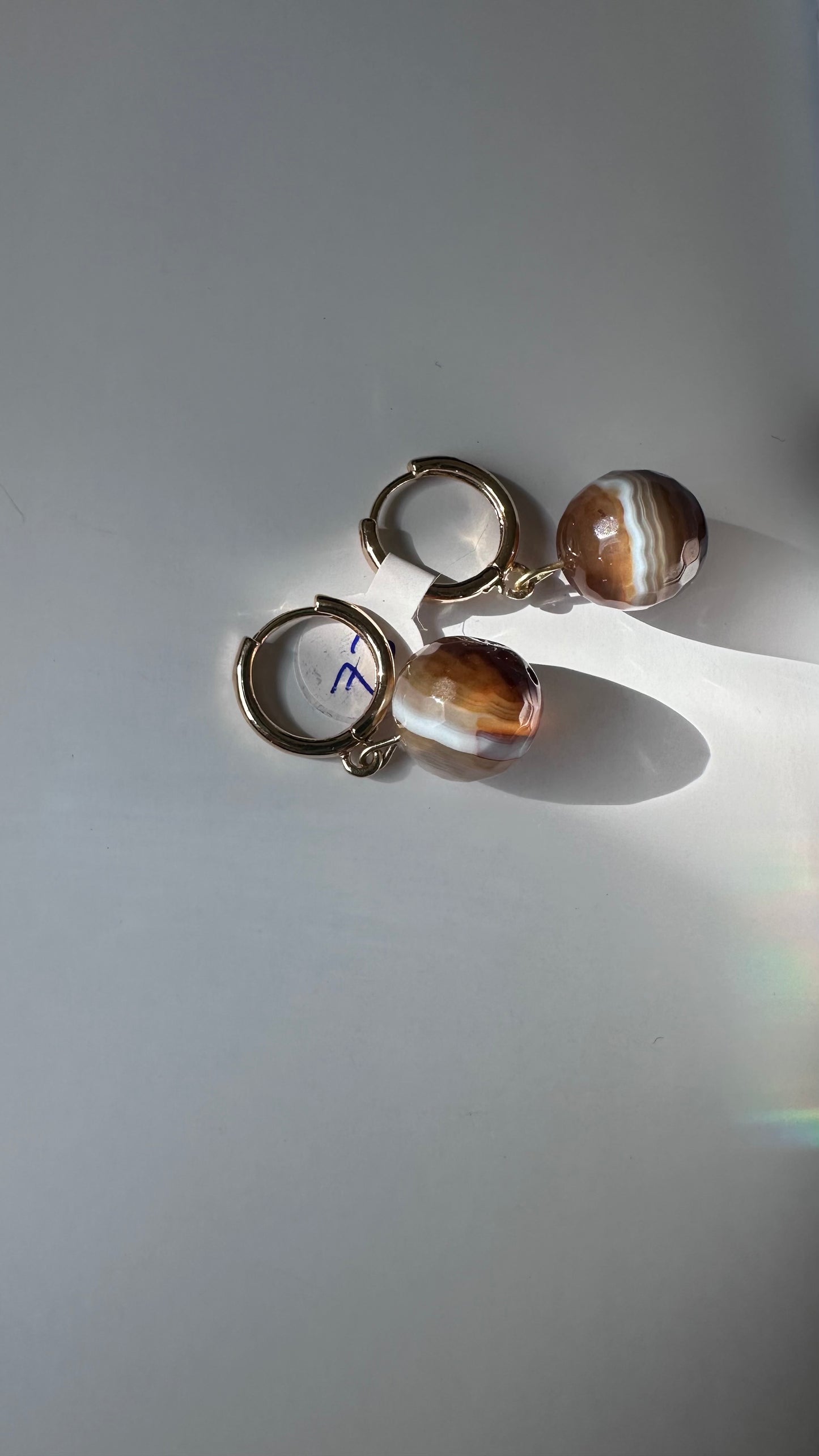 Turmalina brown hoops