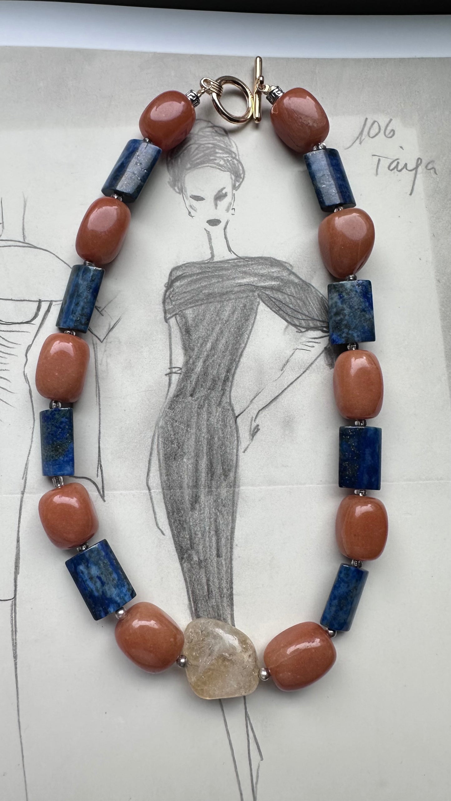 Capri girl Necklace