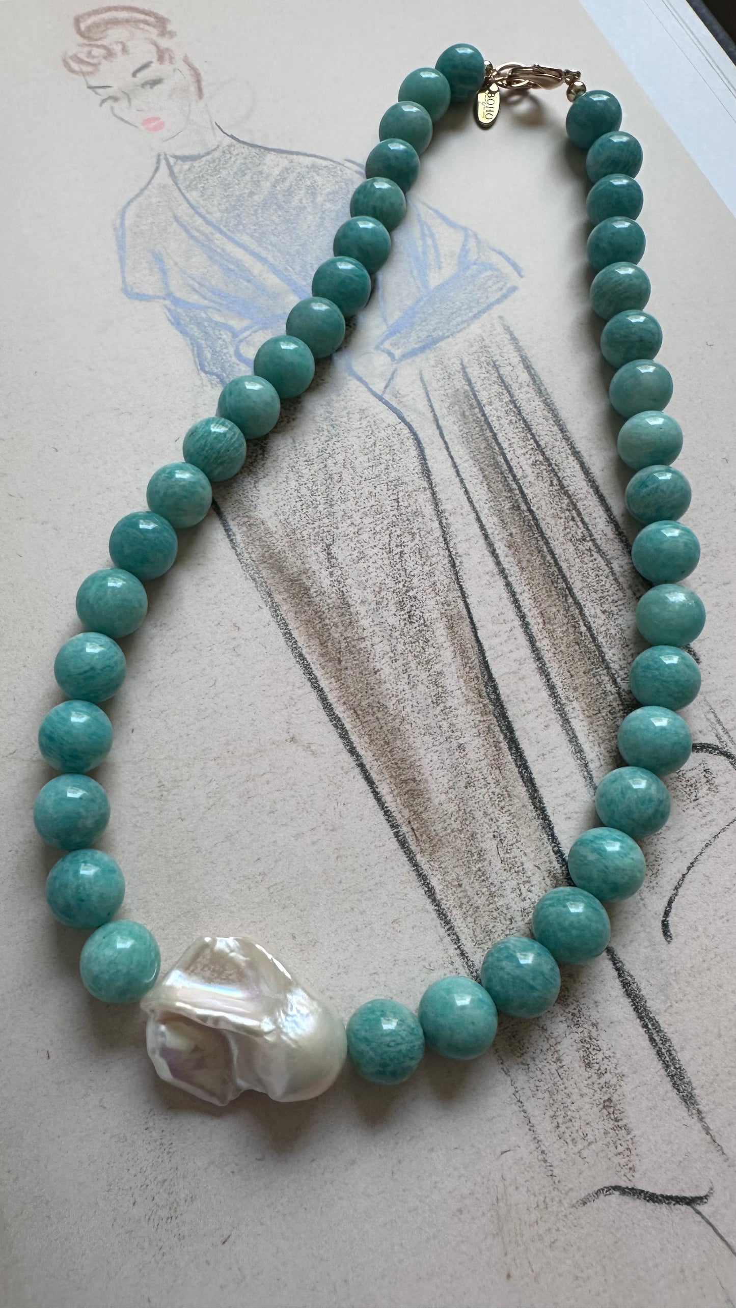Amazonita pearl